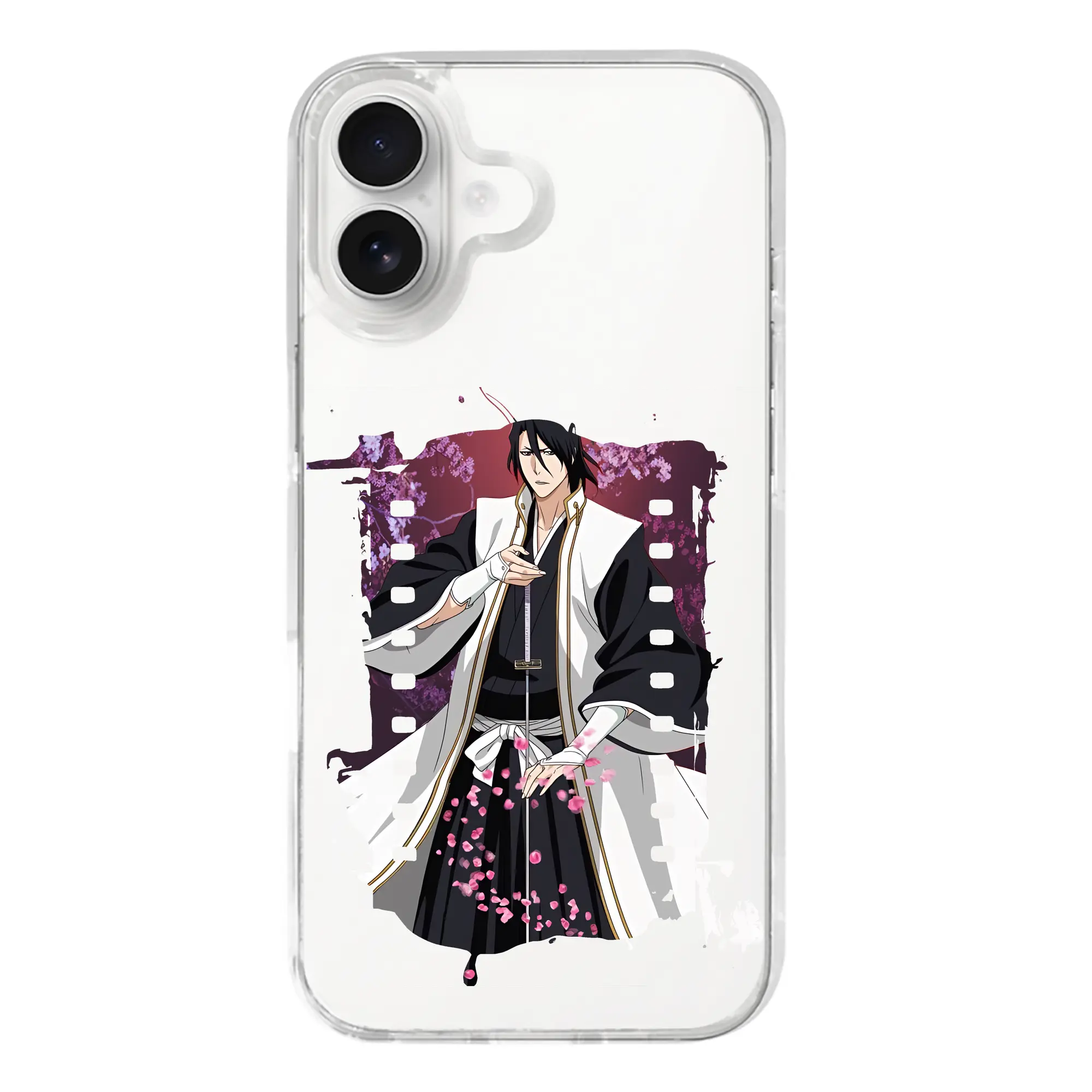 ブリーチ グッズ,朽木 白哉 - iPhone 17シリーズ 透明スマホケース – 薄型・耐衝撃・精密フィット保護カバー